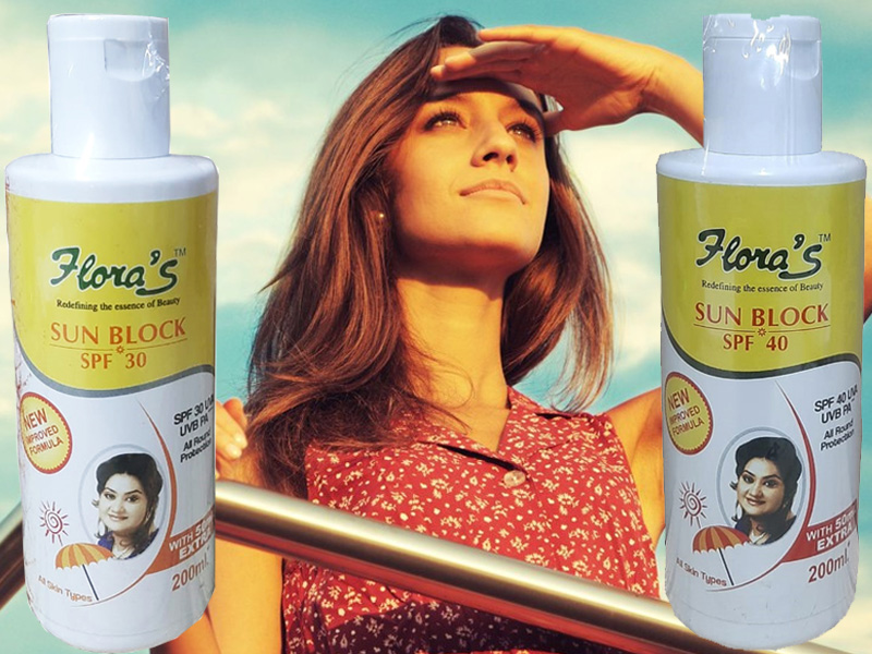 Flora,s Product – Available Sunscreen