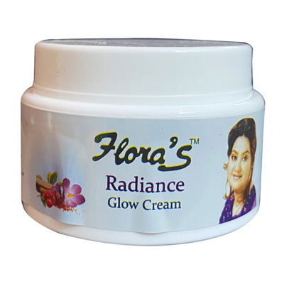 Flora's Whitening Glow Cream For Fairness 50gm