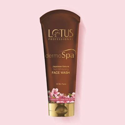 Lotus Professional dermoSpa Japanese Sakura Skin Whitening Face Wash