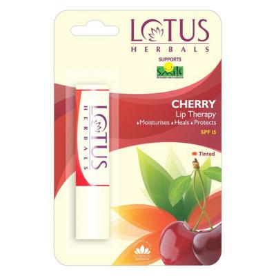 Lotus Herbals Lip Therapy Cherry - 4 gm