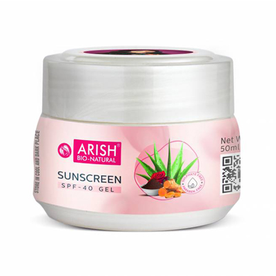 Arish Sunscreen 40 Gel 50 ML