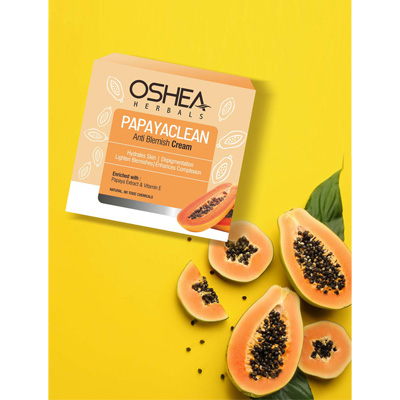 Oshea Herbals Papayaclean, Anti Blemish Cream - 50 gm