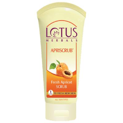 Lotus Herbals Apriscrub Fresh Apricot Scrub - 100 gm