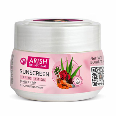 Arish Sunscreen SPF 30 Lotion