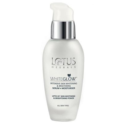 Lotus Herbals Whiteglow Intensive Skin Whitening & Brightening Serum + Moisturiser - 30 ml