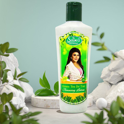 The Soumi's Can Product Green Tea De Tan Cleansing Lotion 200ml