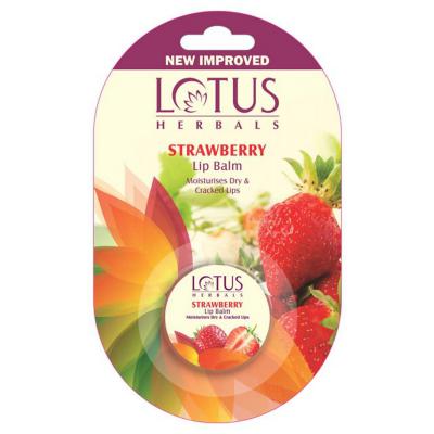 Lotus Herbals Lip Balm Strawberry - 5 gm