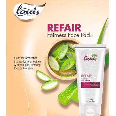 Louis Herbals Refair Fairness Face pack 120g