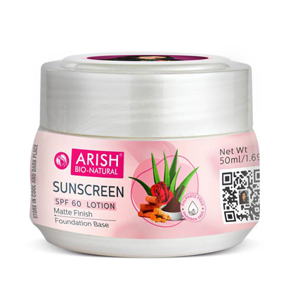 Arish Sunscreen SPF 60 Lotion