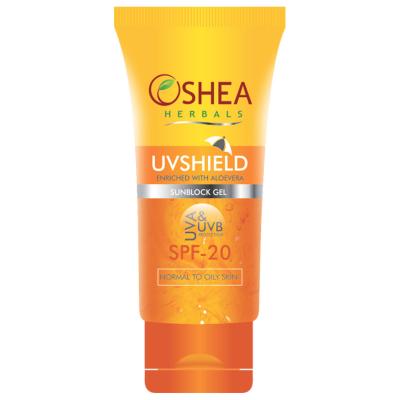 Oshea Herbals Uvshield, Sunscreen Gel Spf 20 - 120 gm