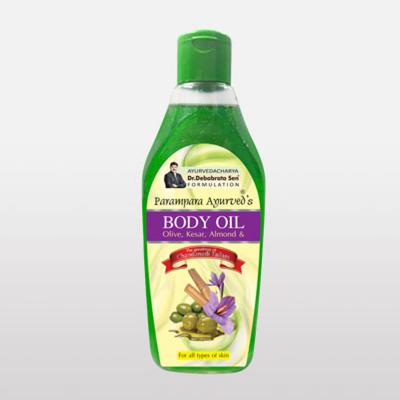Parampara Body Oil Olive Almond 250ml