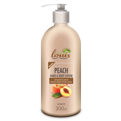 Louis Herbals Peach Hand & Body Lotion