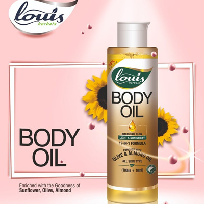 Louis Herbals Body Oil 110ml