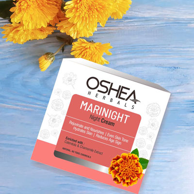 Oshea Herbals Marinight, Night Cream - 50 gm