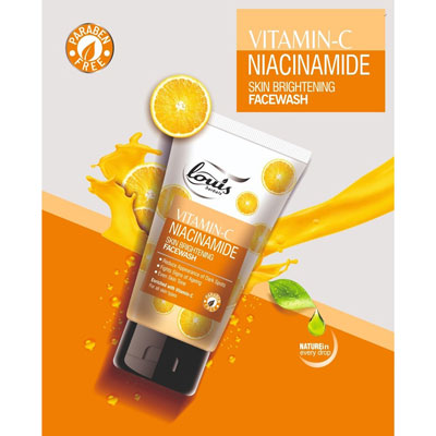  Louis Herbals  Vitamine-c Niacinamide Skin Brightening Face Wash 150gm
