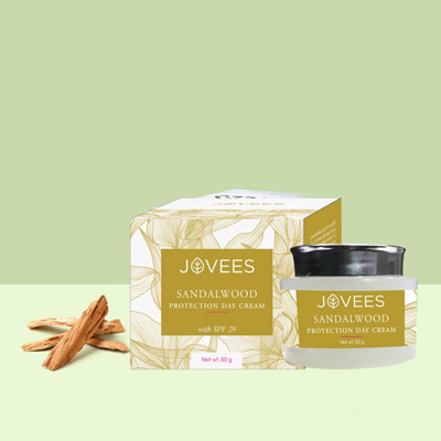 Jovees Herbals Sandalwood Protection Day Cream SPF-20 50gm