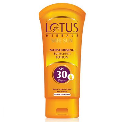 Lotus Herbals Safe Sun Moisturising Sunscreen Lotion SPF 30 PA++ - 100g