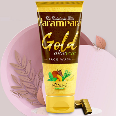 Parampara Gold and Aloevera Face Wash 60ml